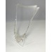 FixtureDisplays® Clear Acrylic Plexiglass Necklace Jewelry Stand Countertop Display 11620-19